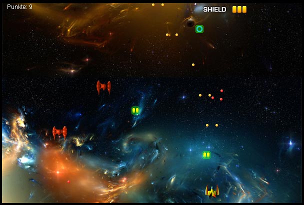 screenshot of early alpha